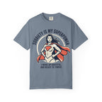Sobriety Is My Superpower T-Shirt — Women's Recovery Hero Graphic Tee