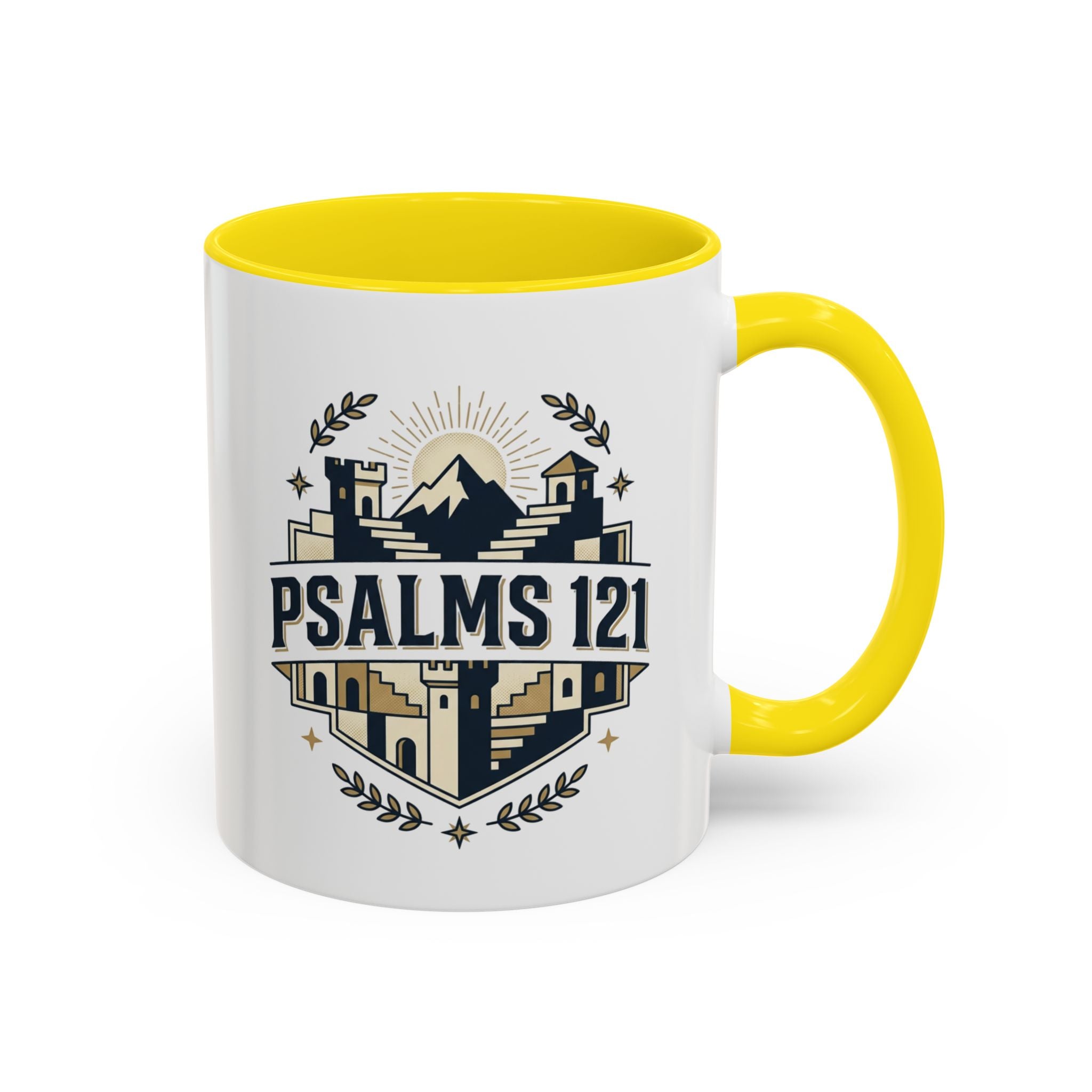 Psalms Scripture Coffee Mug – Ceramic Bible Verse Cup