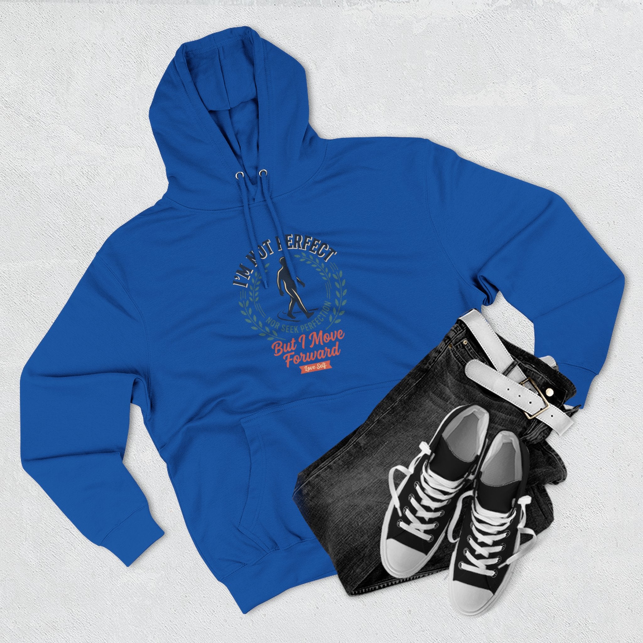 Self-Love Fleece Hoodie – Soft Affirmation Pullover
