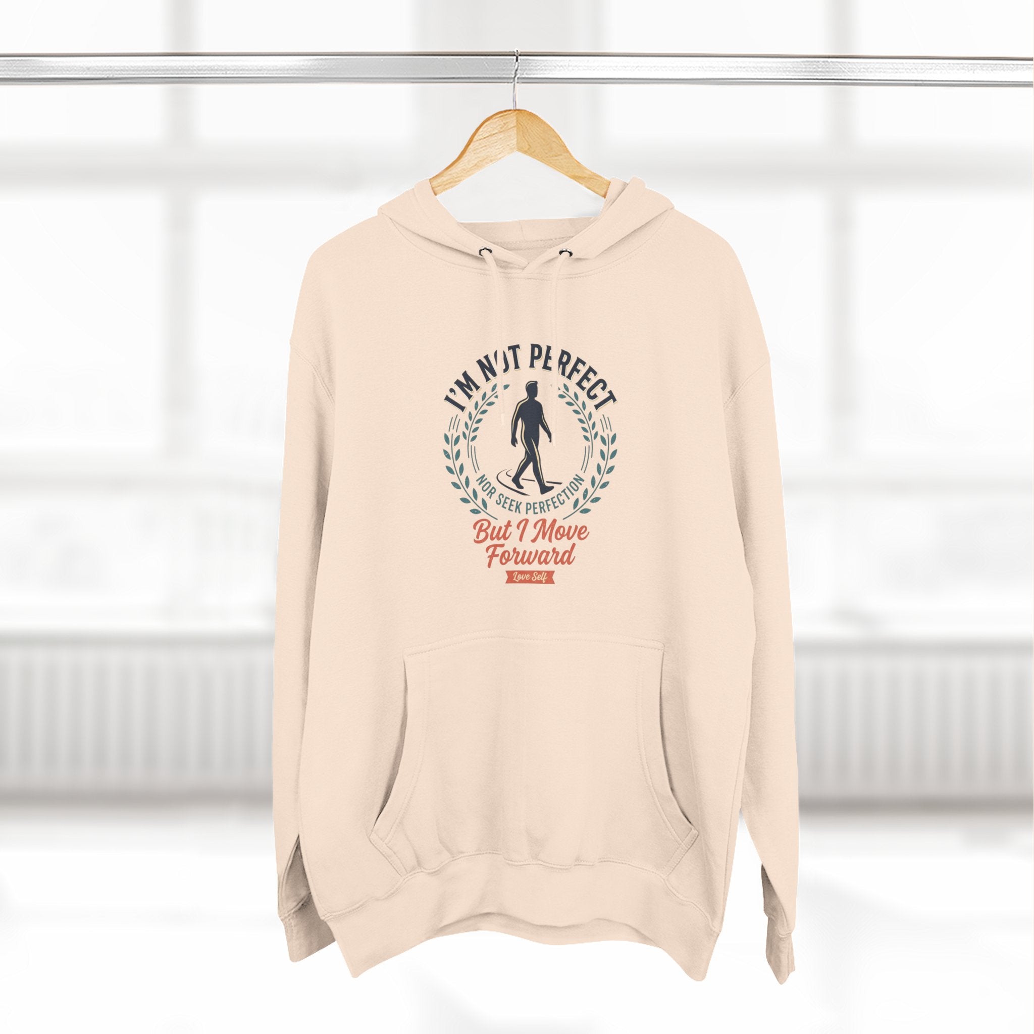 Self-Love Fleece Hoodie – Soft Affirmation Pullover