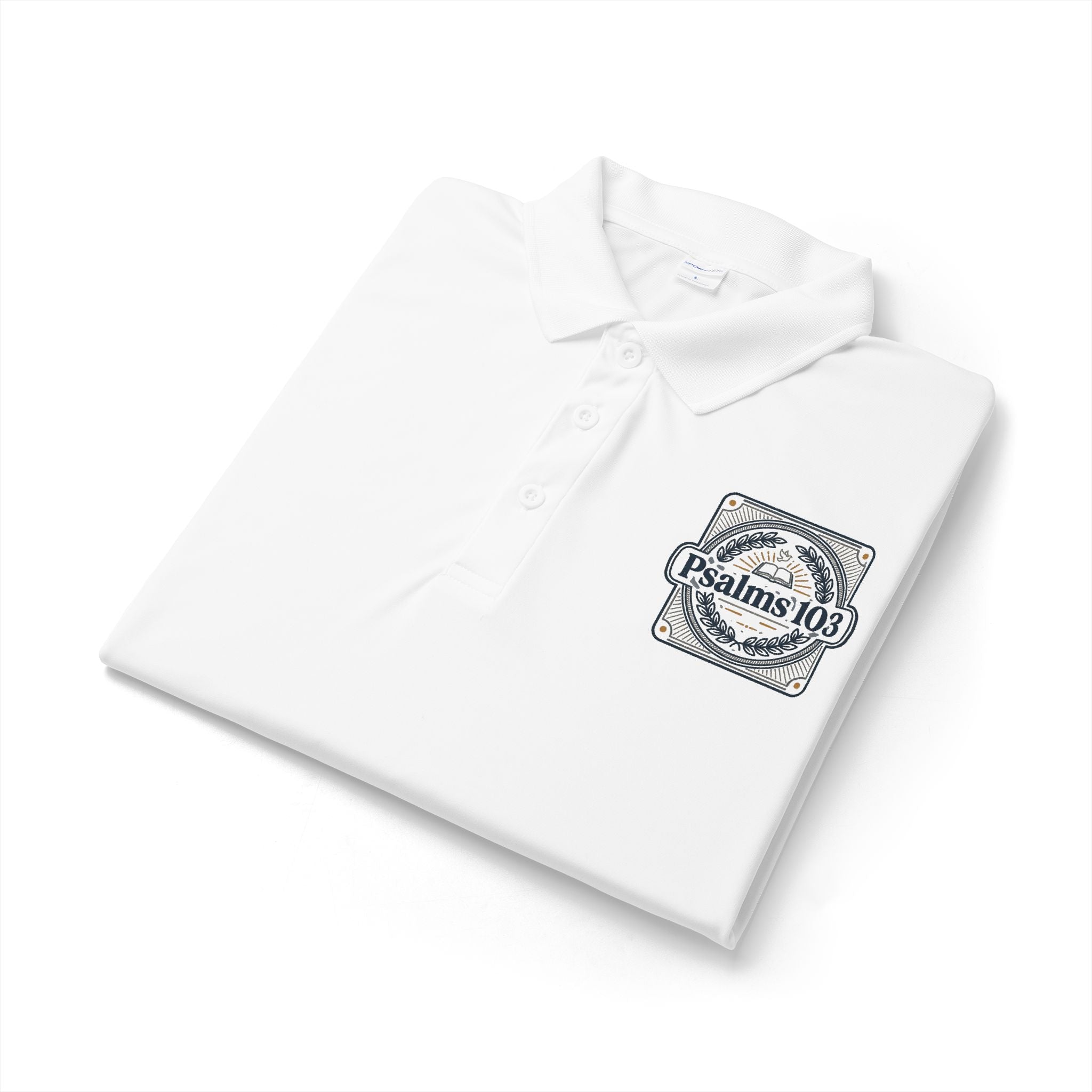 Psalms Faith Polo Shirt – Lightweight Christian Wear