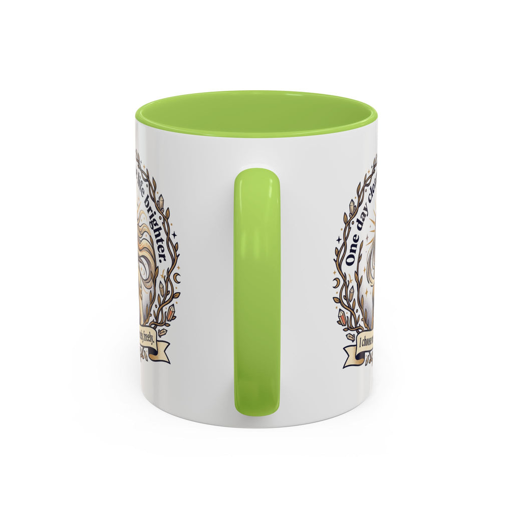 Inspirational Feminine Coffee Mug – Motivational Quote Design