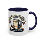 Sober Recovery Coffee Mug “I Brew My Own Renaissance”