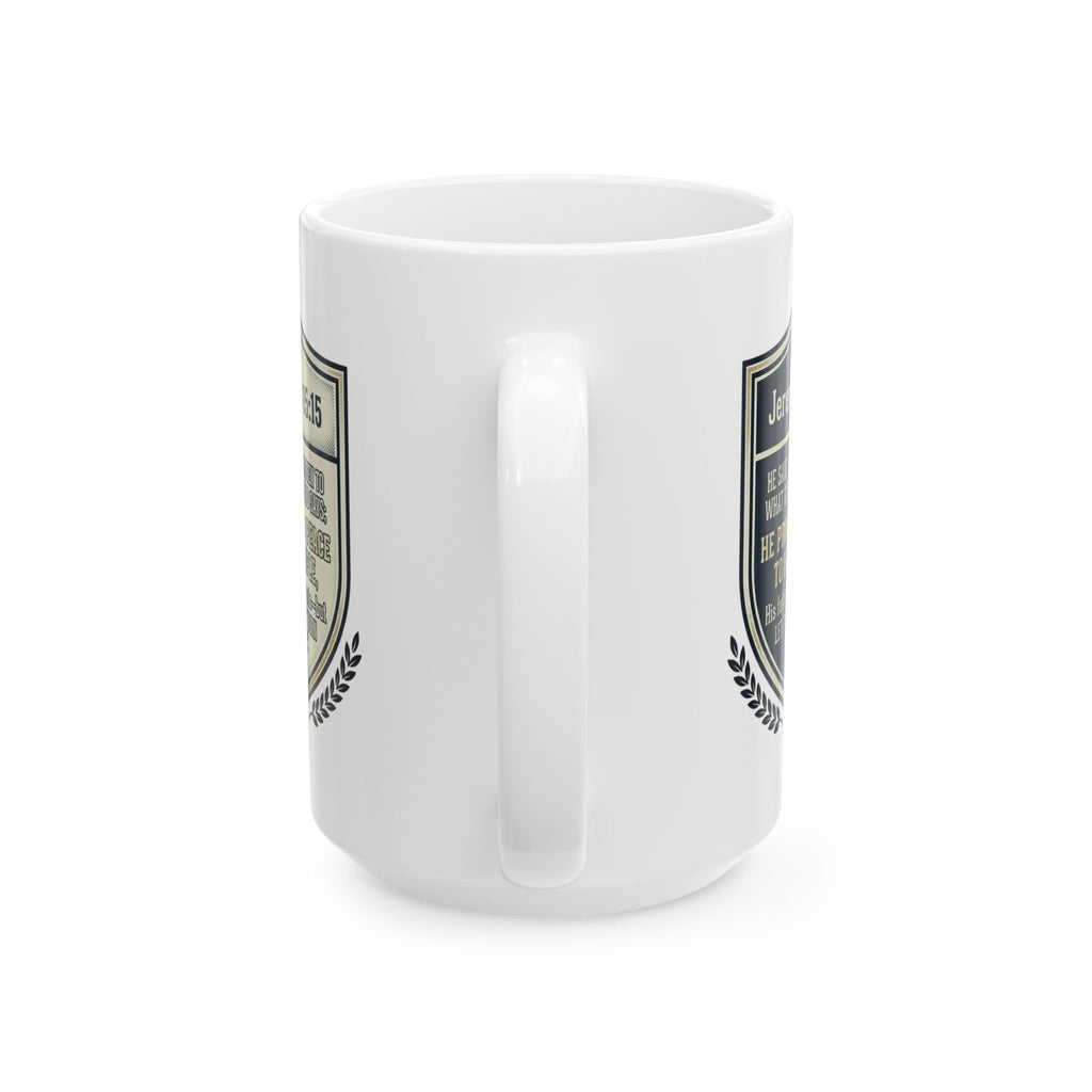 Inspirational Ceramic Mug – Uplifting Daily Verse