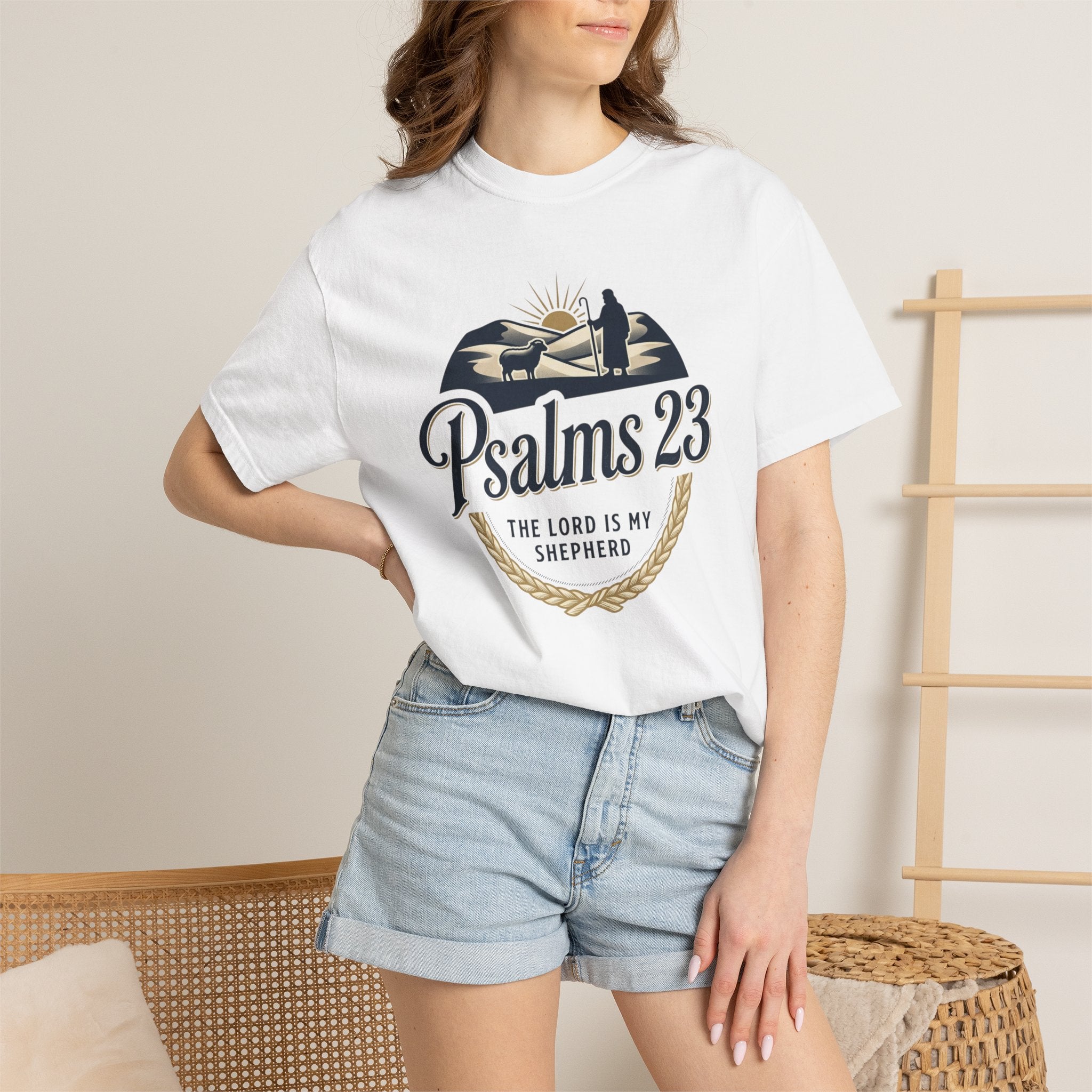 Psalm 23 Christian T-Shirt – Wear Your Faith Daily