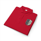 Embroidered Christian Polo Shirt – Vintage Shield Crest