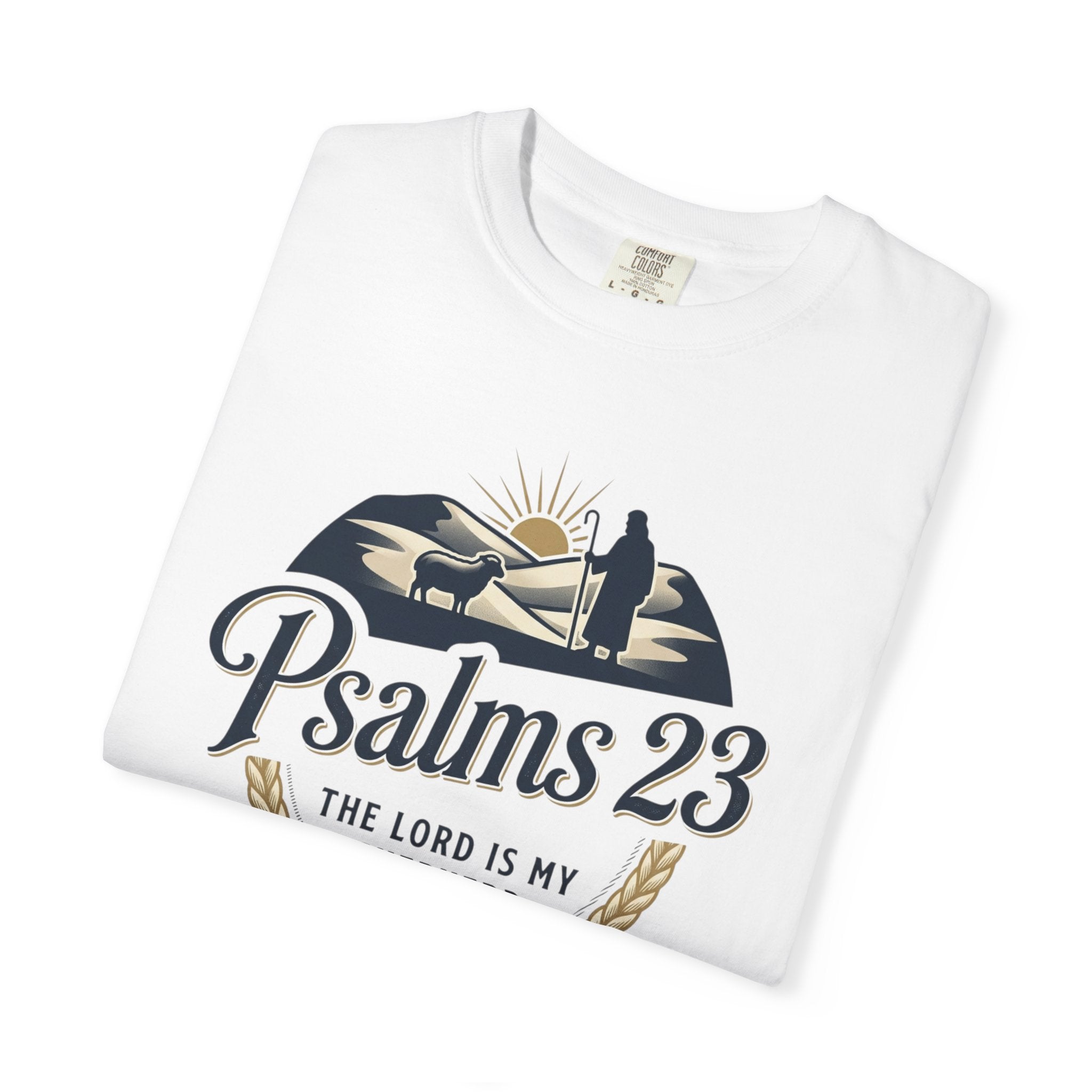 Psalm 23 Christian T-Shirt – Wear Your Faith Daily