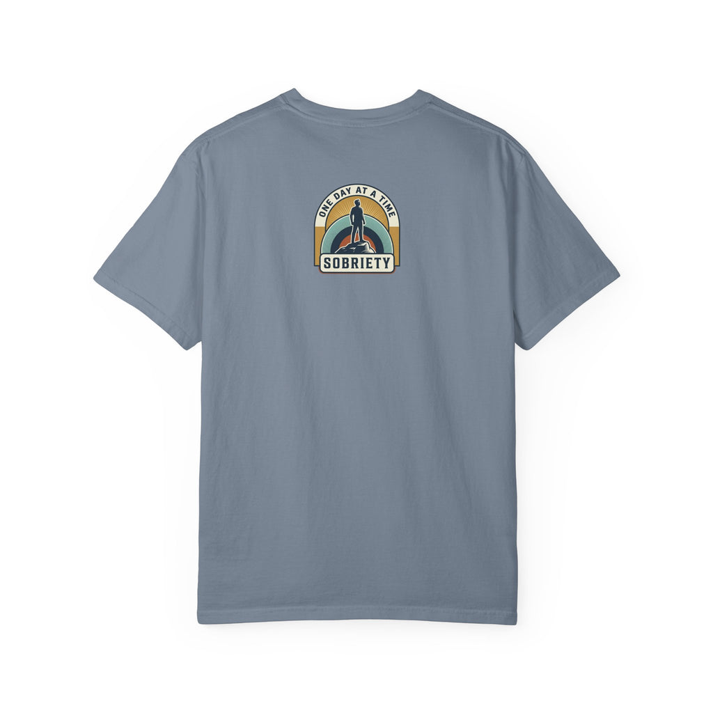Living Sober Grateful Reminder Heavyweight T-Shirt