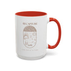 Thankful for Being Sober Recovery Accent Coffee Mug