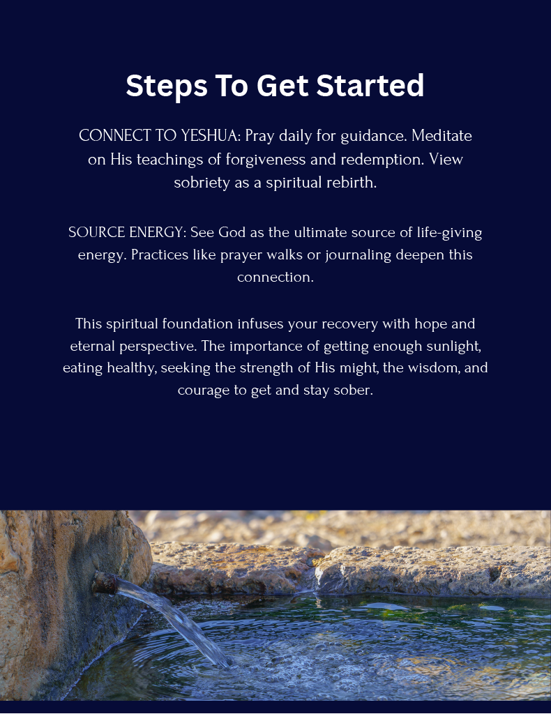 Path to Early Sobriety Spiritual Recovery Guide