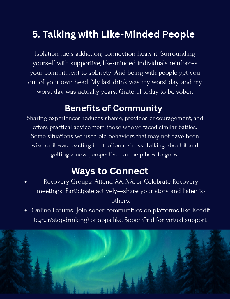 Path to Early Sobriety Spiritual Recovery Guide