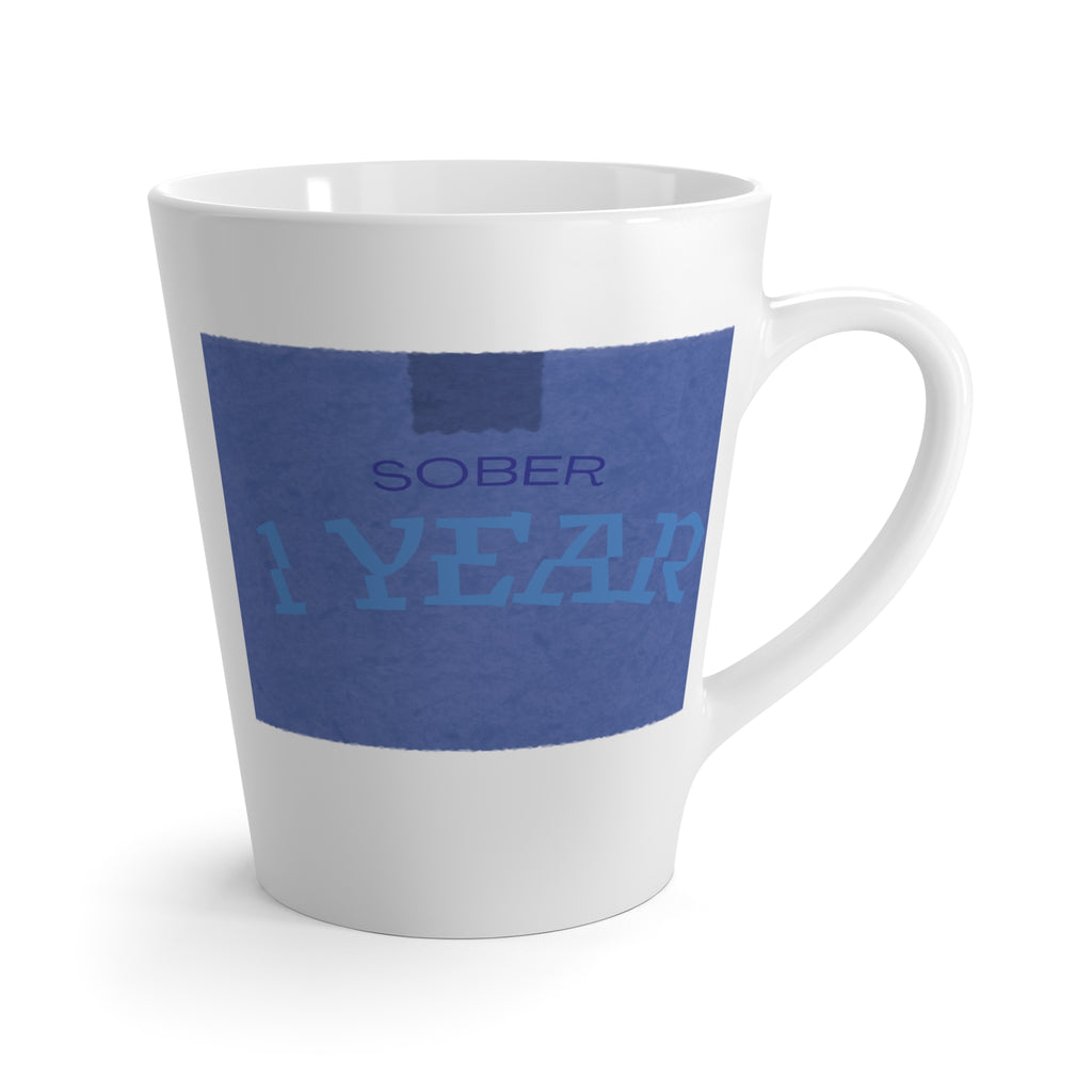 Year Of Recovery Ceramic Latte Mug 12oz
