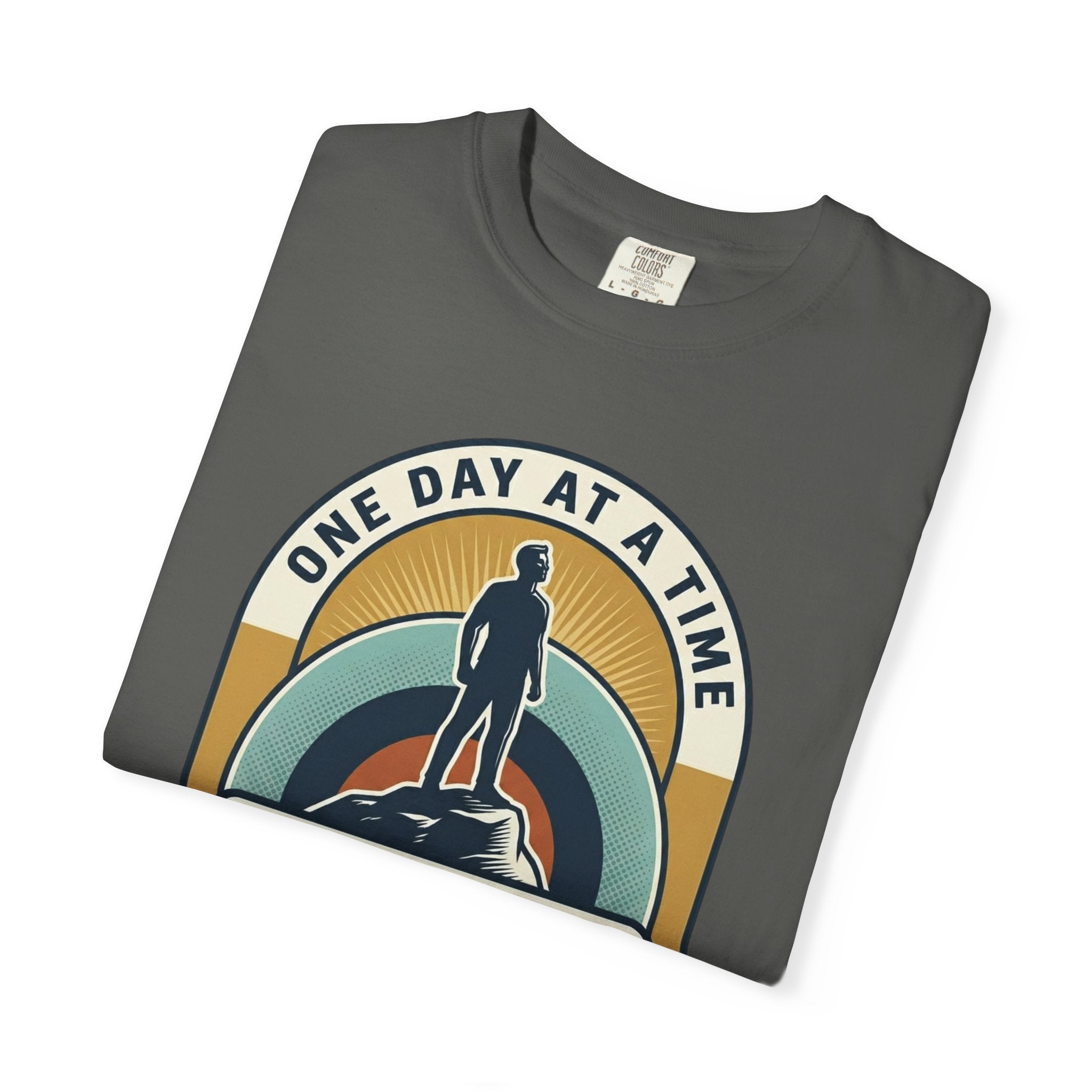 Living Sober Grateful Reminder Heavyweight T-Shirt
