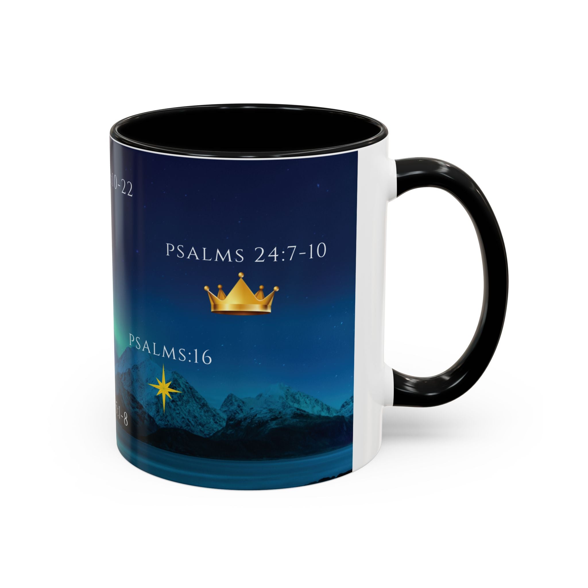 Inspirational Scripture Ceramic Coffee Mug With Verse