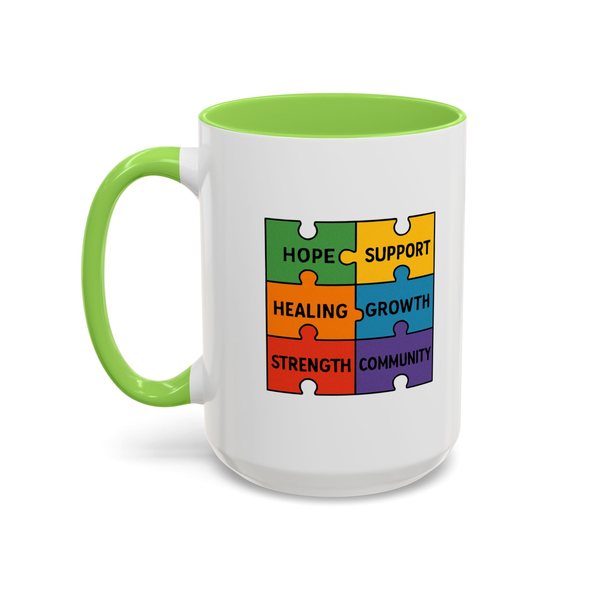 Recovery Support Mug — "Stay Sober, Stay Inspired" (11oz & 15oz)