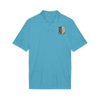 Embroidered Christian Polo Shirt – Vintage Shield Crest