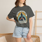 Living Sober Grateful Reminder Heavyweight T-Shirt