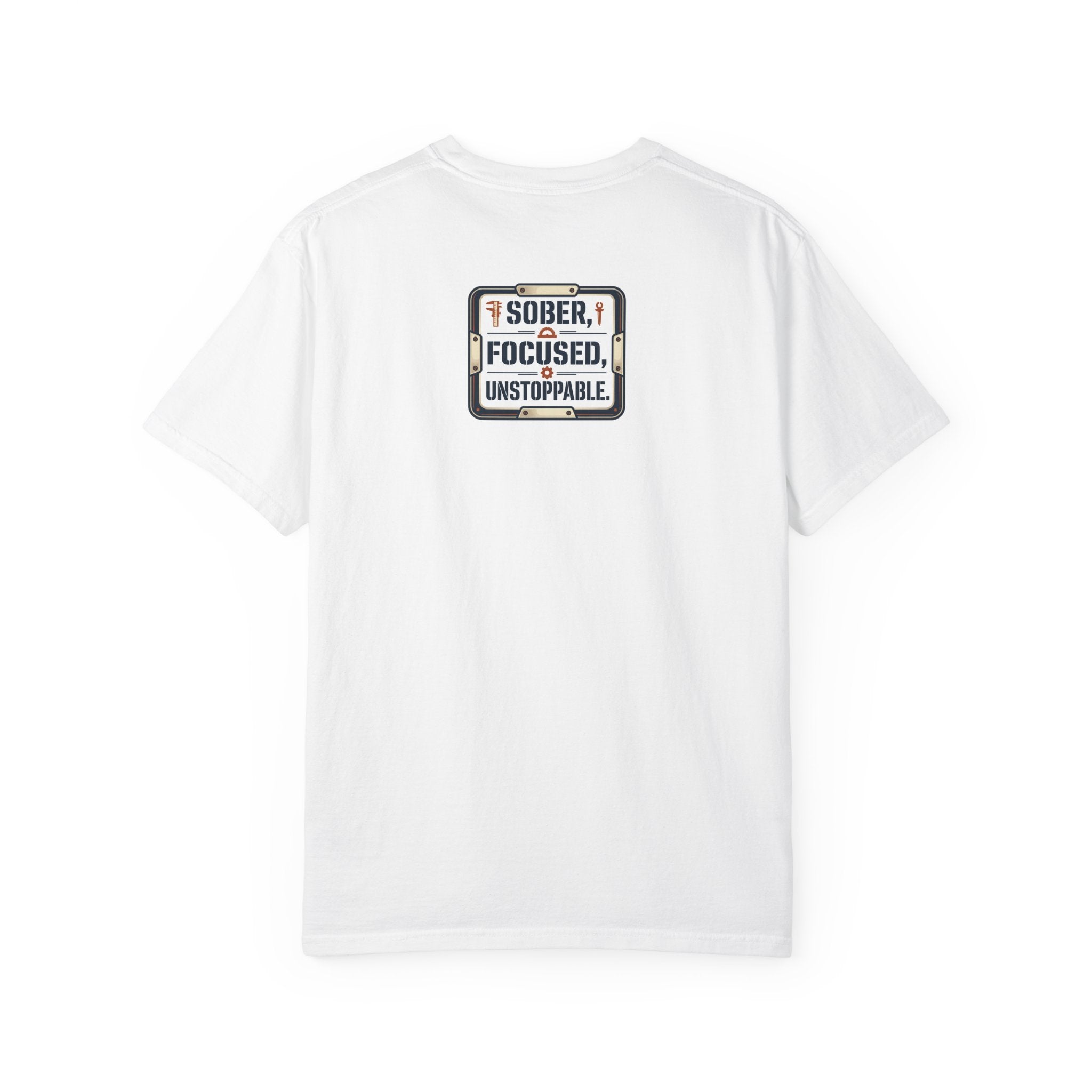 Sober Focused Unstoppable Graphic Tee – Relaxed Fit