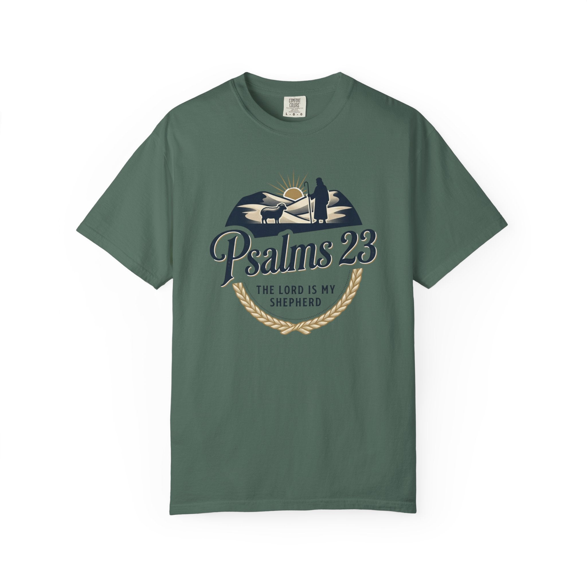 Psalm 23 Christian T-Shirt – Wear Your Faith Daily
