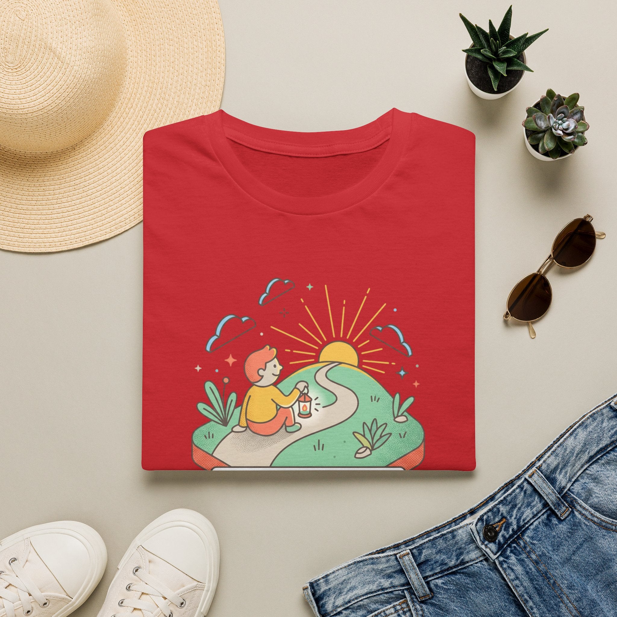 Never Lose Hope Sunrise Graphic T-Shirt