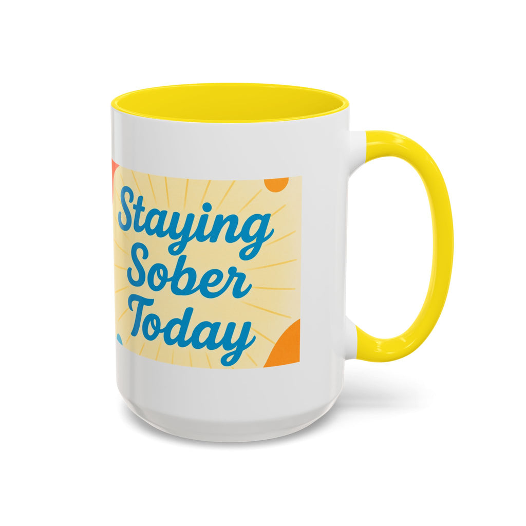 Sober Gratitude Recovery Coffee Mug – Daily Motivation
