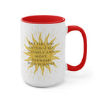 Sober Clarity Ceramic Accent Mug – Mindful Daily Reminder