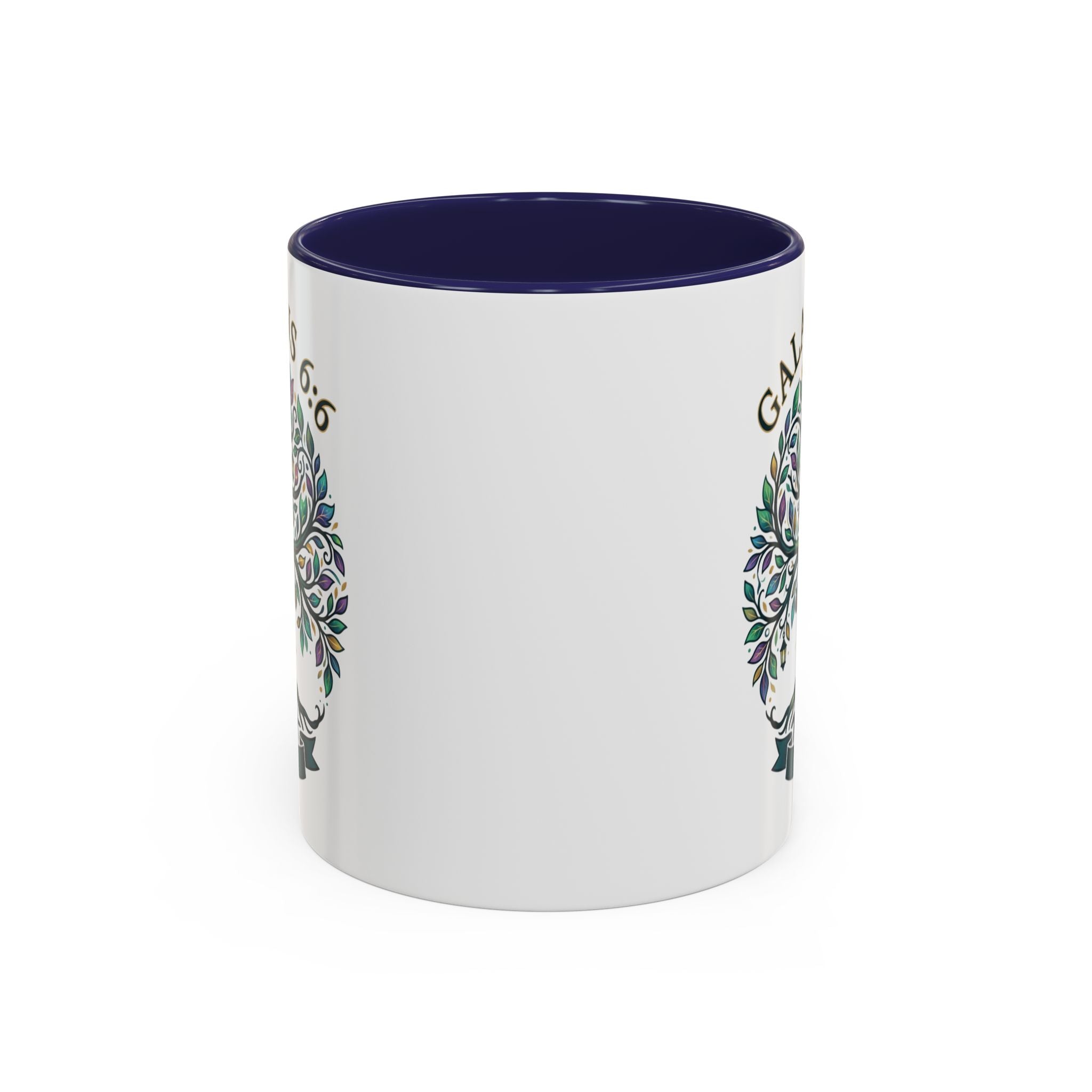 With Godliness There Is Contentment Christian Mug
