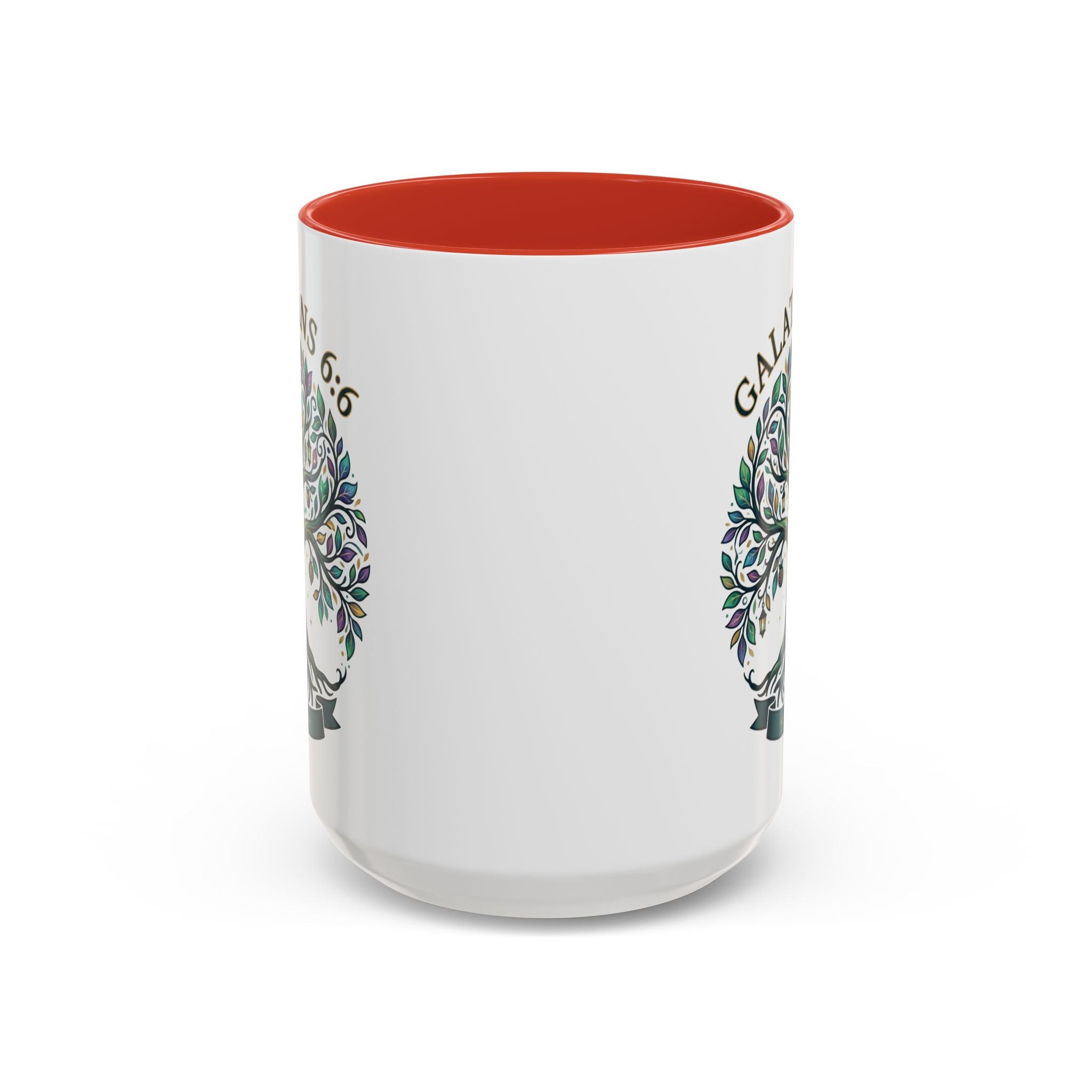 With Godliness There Is Contentment Christian Mug