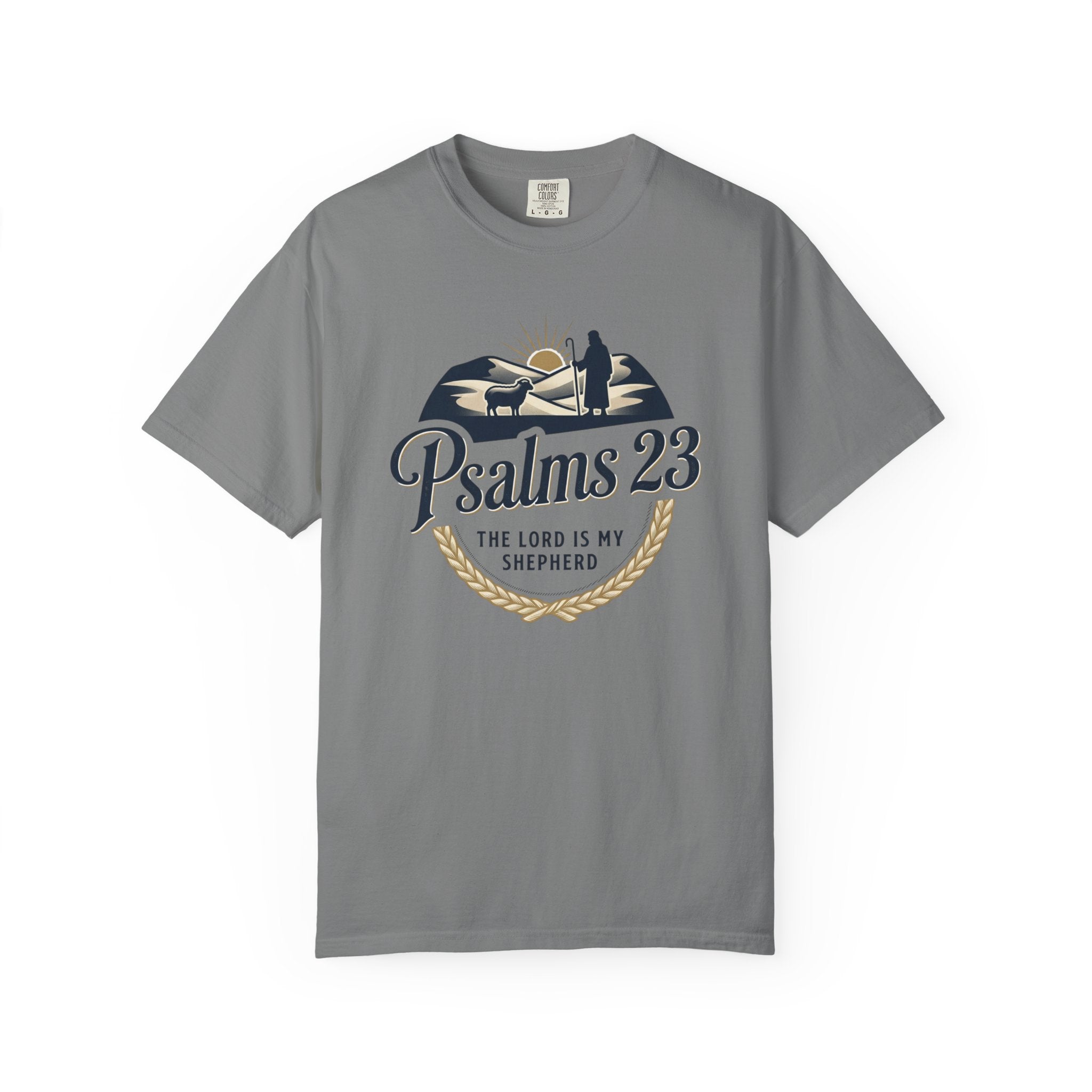 Psalm 23 Christian T-Shirt – Wear Your Faith Daily