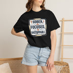 Sober Focused Unstoppable Graphic Tee – Relaxed Fit