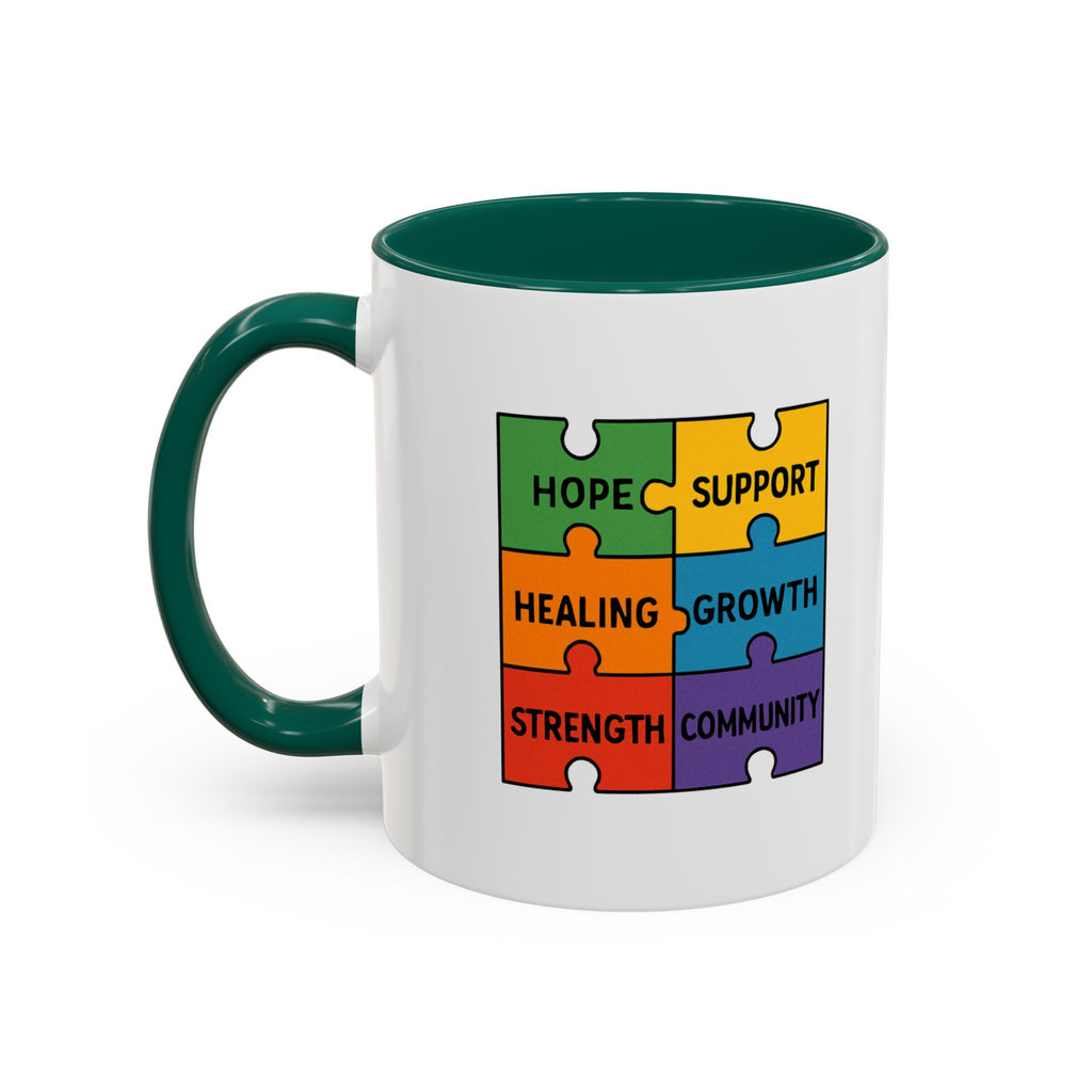 Recovery Support Mug — "Stay Sober, Stay Inspired" (11oz & 15oz)