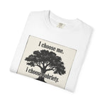 Sobriety Recovery T-Shirt – I Choose Me Tree Design