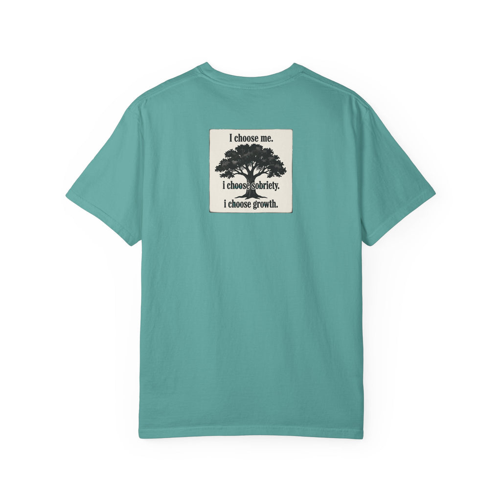 Sobriety Recovery T-Shirt – I Choose Me Tree Design