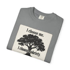 Sobriety Recovery T-Shirt – I Choose Me Tree Design