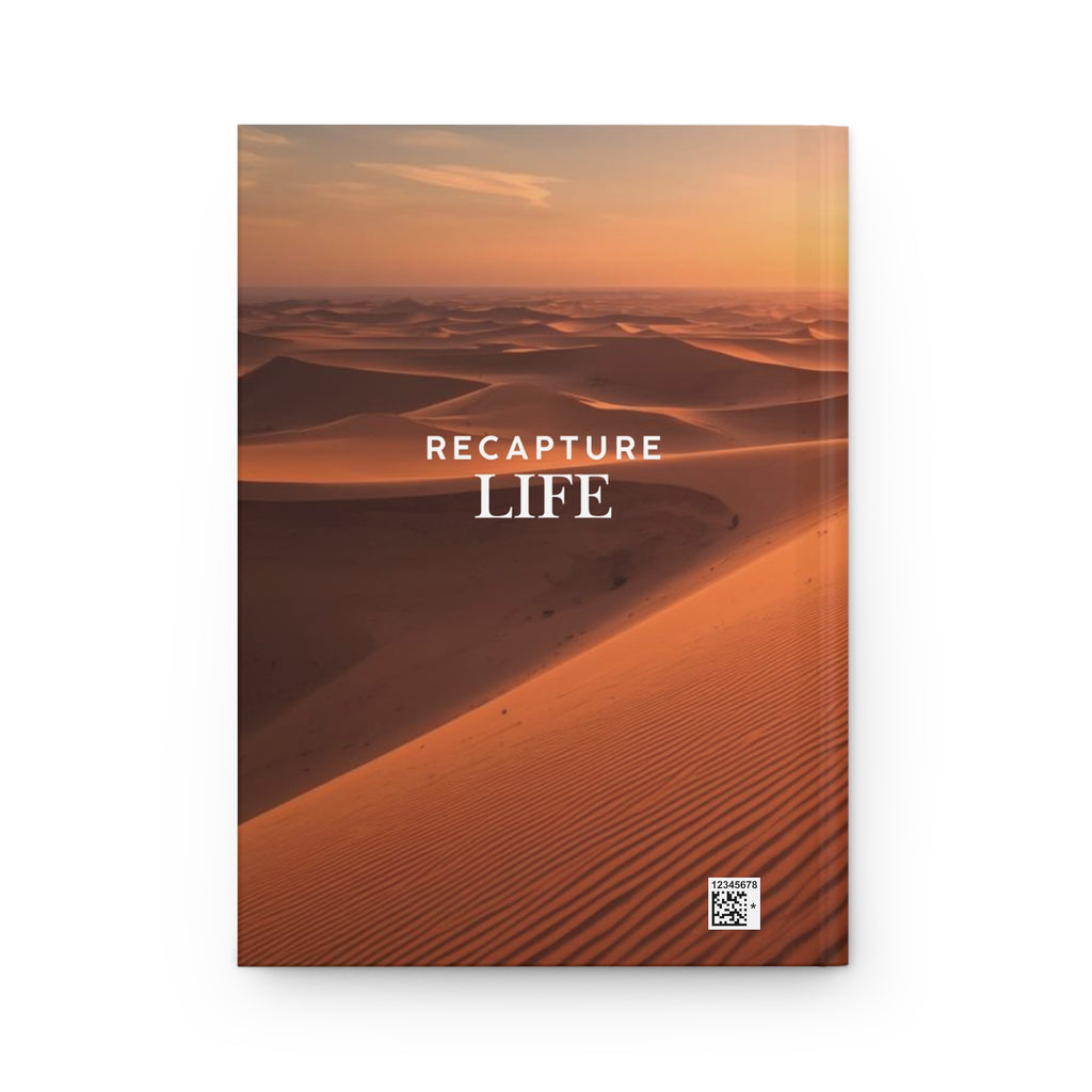 Recovery Journal Hardcover — Desert Sunrise Matte Hardcover Journal for Healing & Reflection