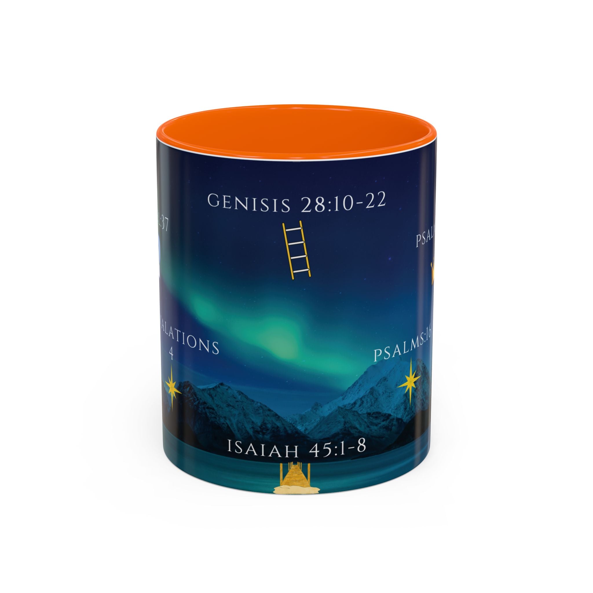 Inspirational Scripture Ceramic Coffee Mug With Verse