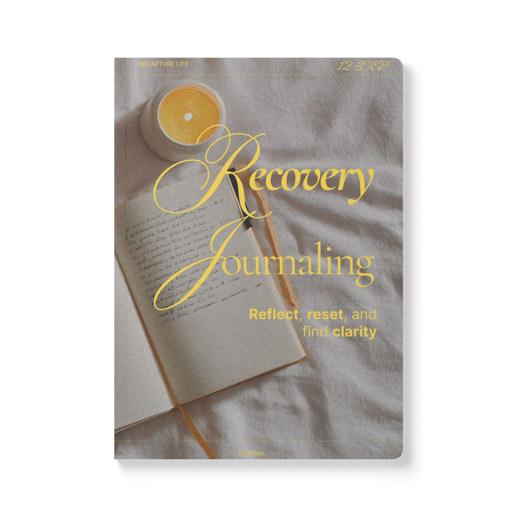 Recovery Journal Softcover – Guided Prompts & Perforated Pages