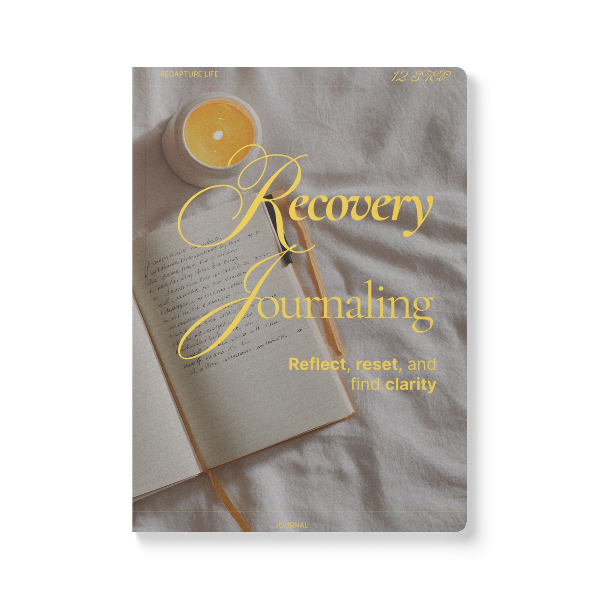 Recovery Journal Softcover – Guided Prompts & Perforated Pages