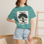 Sobriety Recovery T-Shirt – I Choose Me Tree Design