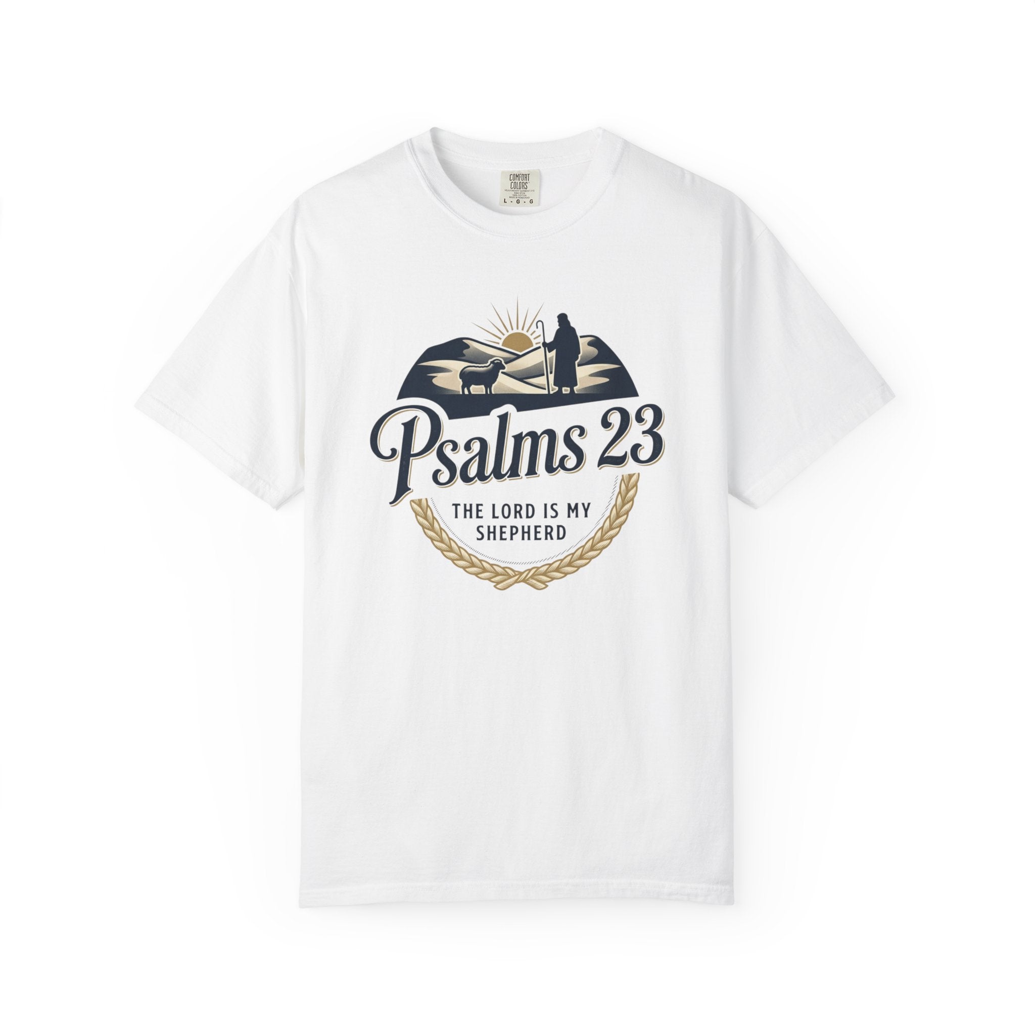 Psalm 23 Christian T-Shirt – Wear Your Faith Daily