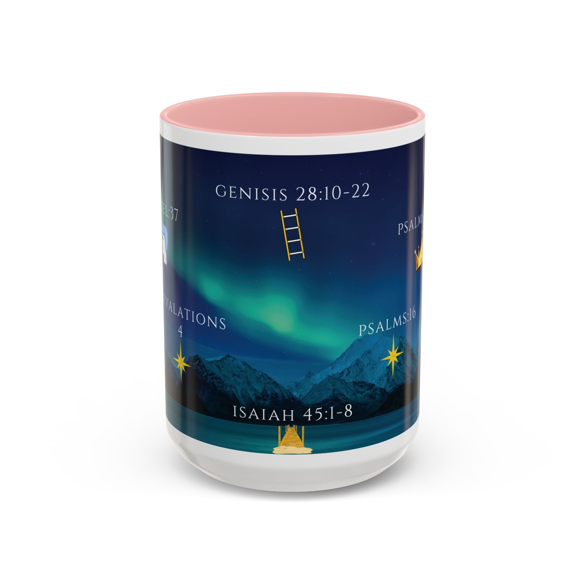 Inspirational Scripture Ceramic Coffee Mug With Verse