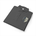 Embroidered Christian Polo Shirt – Vintage Shield Crest