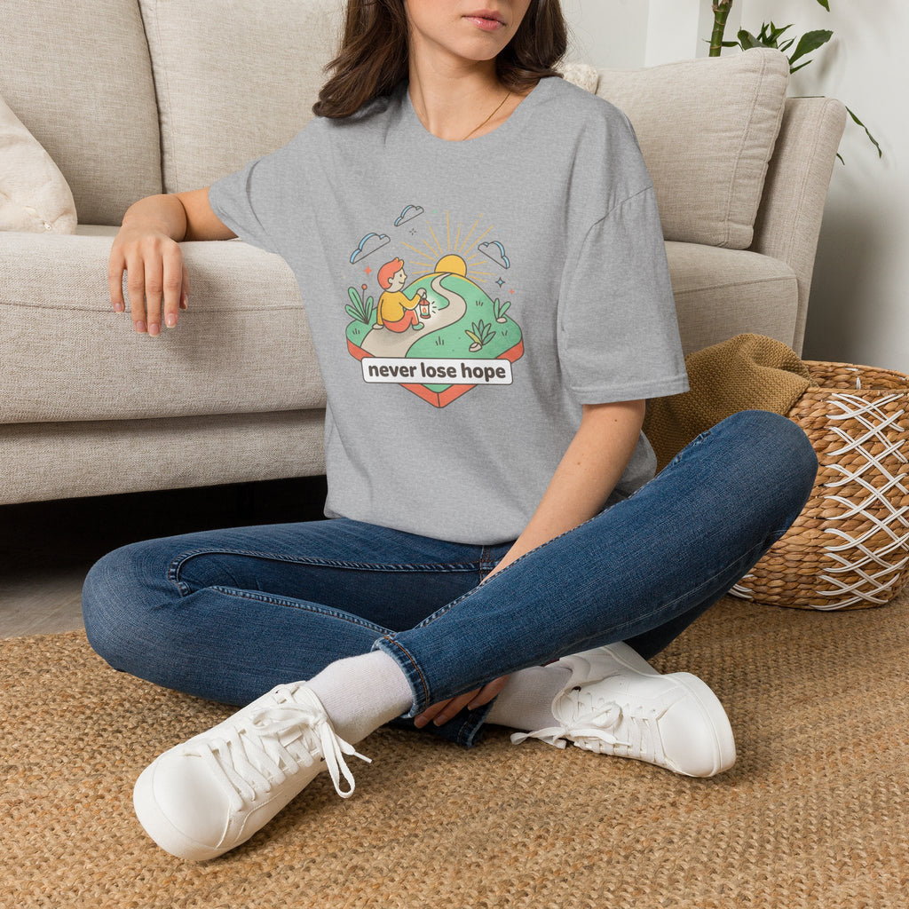 Never Lose Hope Sunrise Graphic T-Shirt