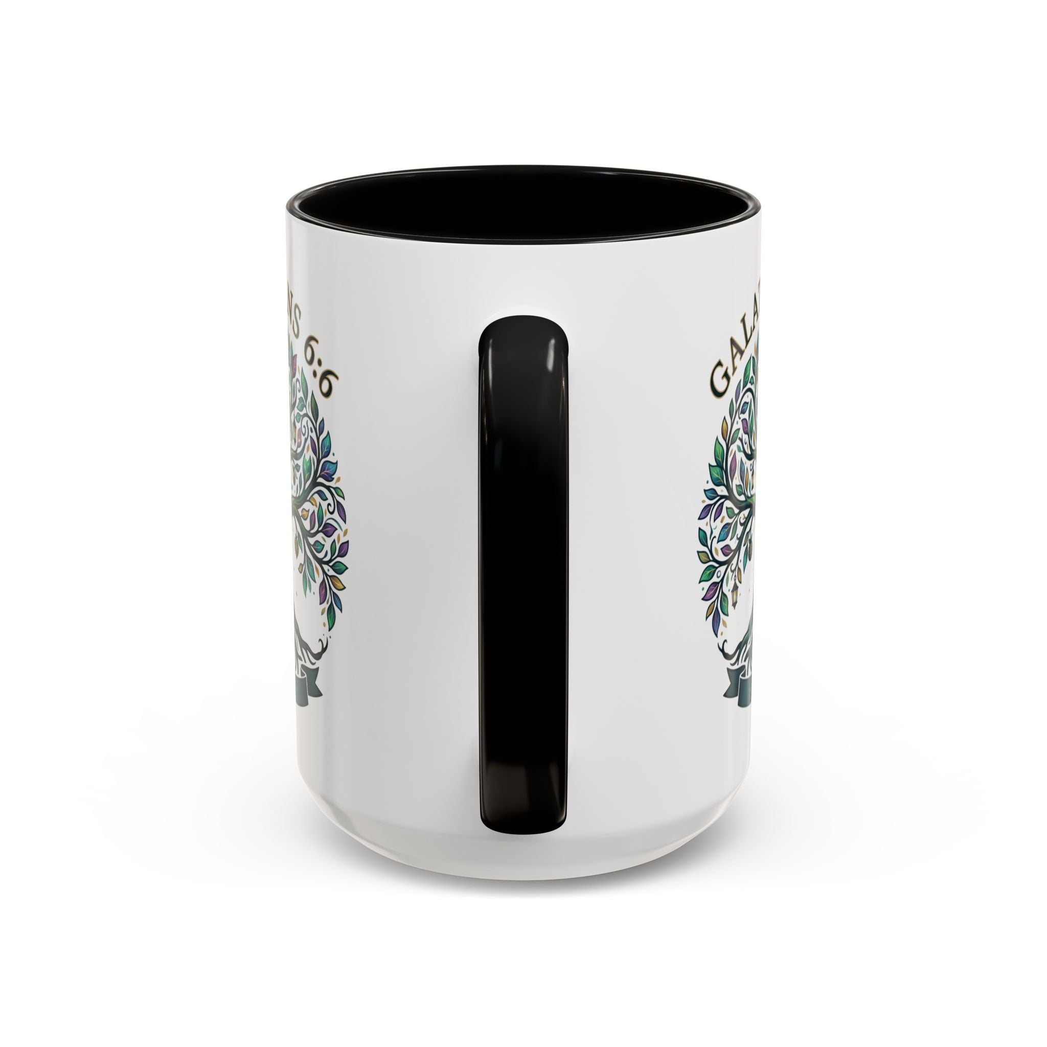 With Godliness There Is Contentment Christian Mug
