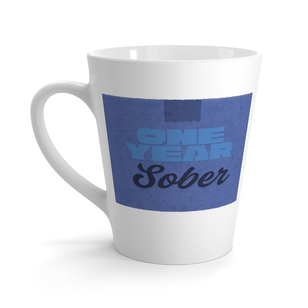 Year Of Recovery Ceramic Latte Mug 12oz