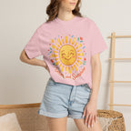 Sober & Grateful Heavyweight T-Shirt – Sunrise Graphic