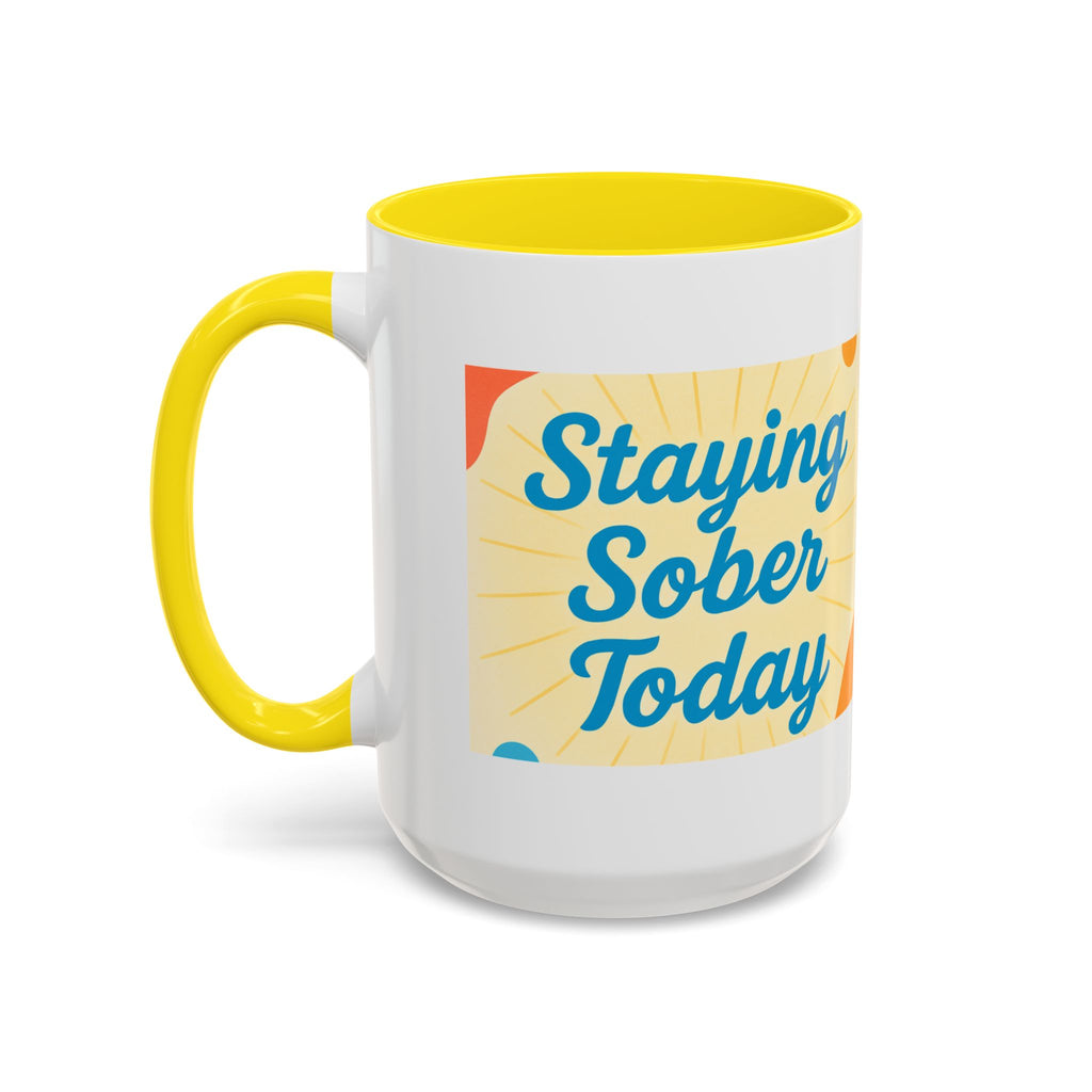 Sober Gratitude Recovery Coffee Mug – Daily Motivation