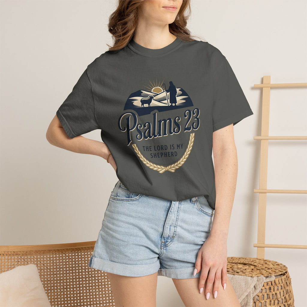 Psalm 23 Christian T-Shirt – Wear Your Faith Daily