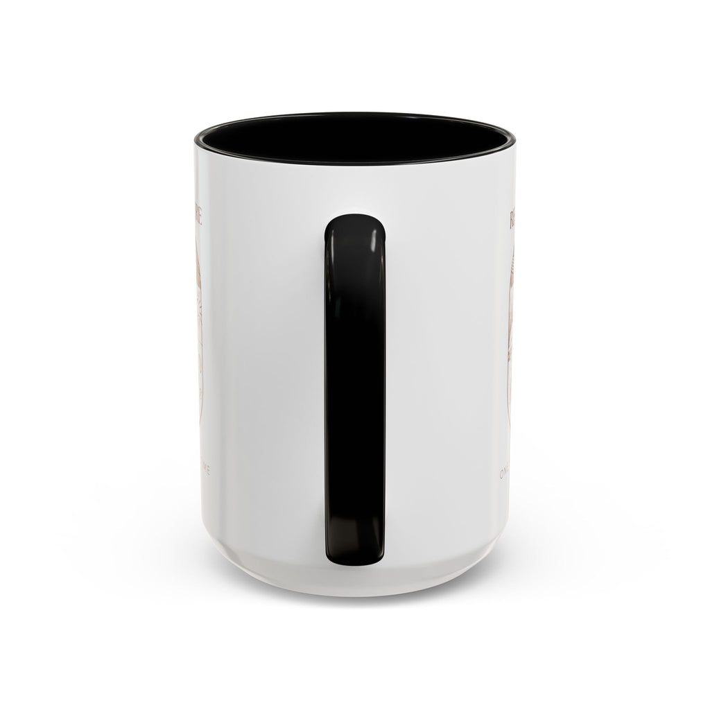 Thankful for Being Sober Recovery Accent Coffee Mug