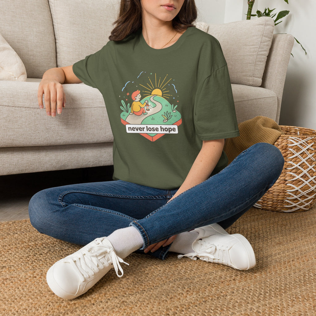 Never Lose Hope Sunrise Graphic T-Shirt